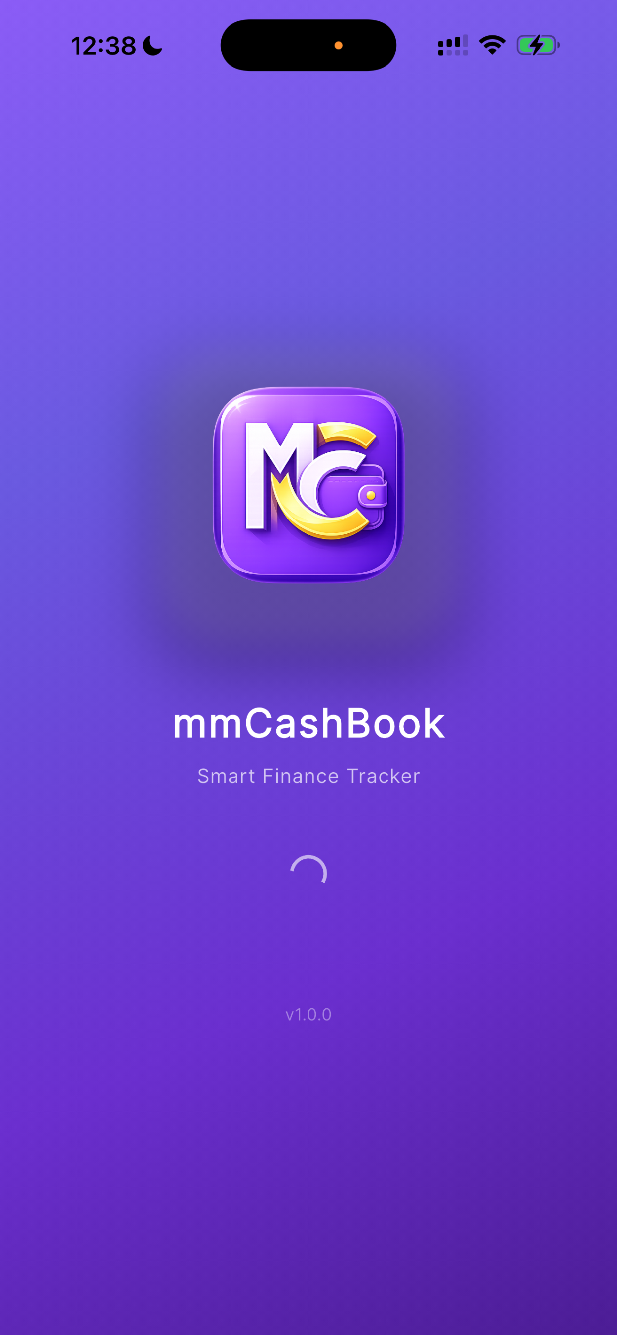 mmCashBook Splash
